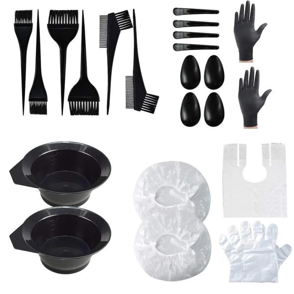 24 Pcs Hair Dye Coloring Kit