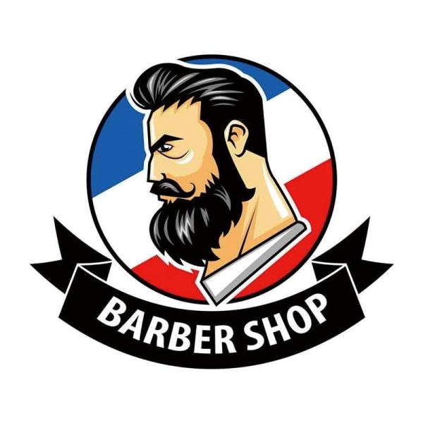 5.2inch Barber Shop Sticker – Professional Barber Accessories - SKU PG1121