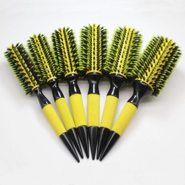 Boar Bristle Mix Nylon Ceramic Brush – Ceramic Round Brush for Blowout Styling - SKU PG1057