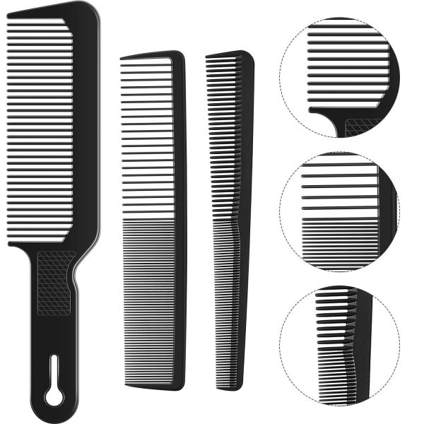 3 Pieces Barberology Comb Set – Professional Hair Cutting Comb Set - SKU PG1006