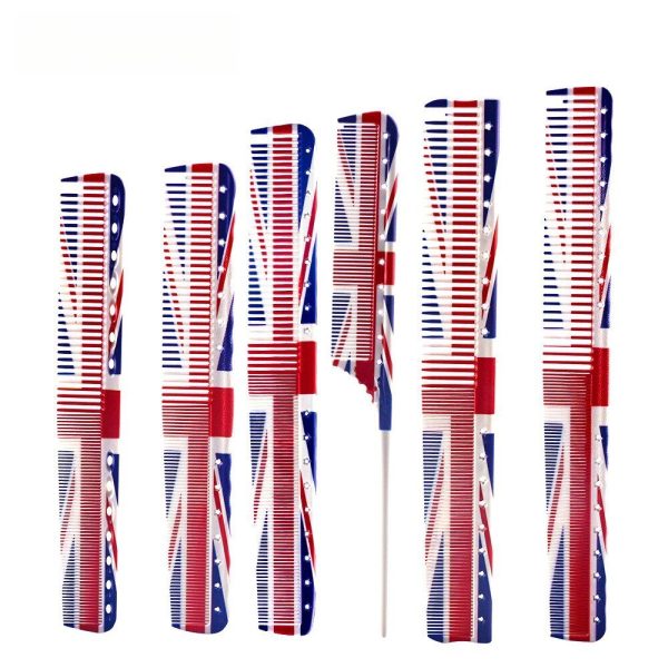 Barber Haircutting British Comb Set – Professional Hair Cutting Comb Set - SKU PG1038
