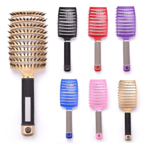 Hair Scalp Massage Wide Comb – Detangling Hair Brush for Salon Styling - SKU PG1058