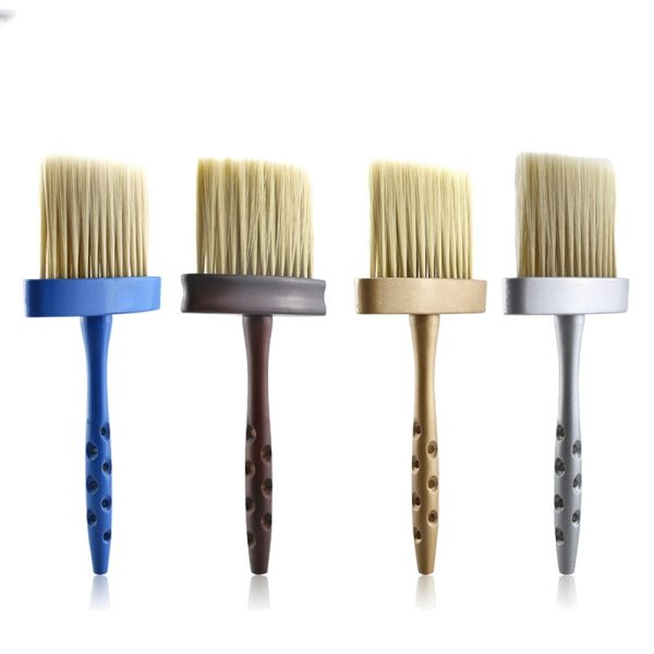 High Quality Hair Wooden Barber Neck Brush – Barber Neck Duster Brush - SKU PG1235