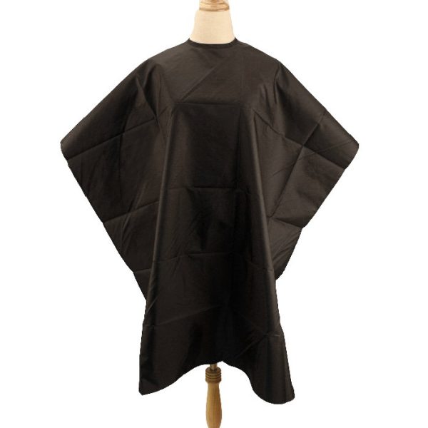 Plain Black Salon Hairdressing Cape – Professional Barber Cape and Apron