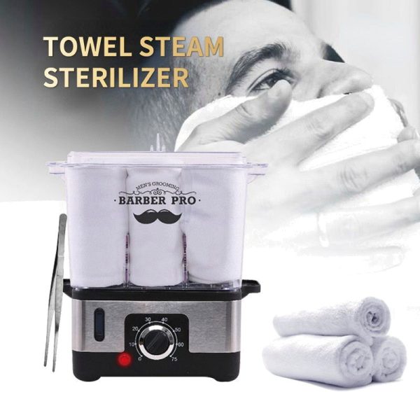 Barbershop Towel Steam Sterilizer – Professional Barber Accessories - SKU PG1194